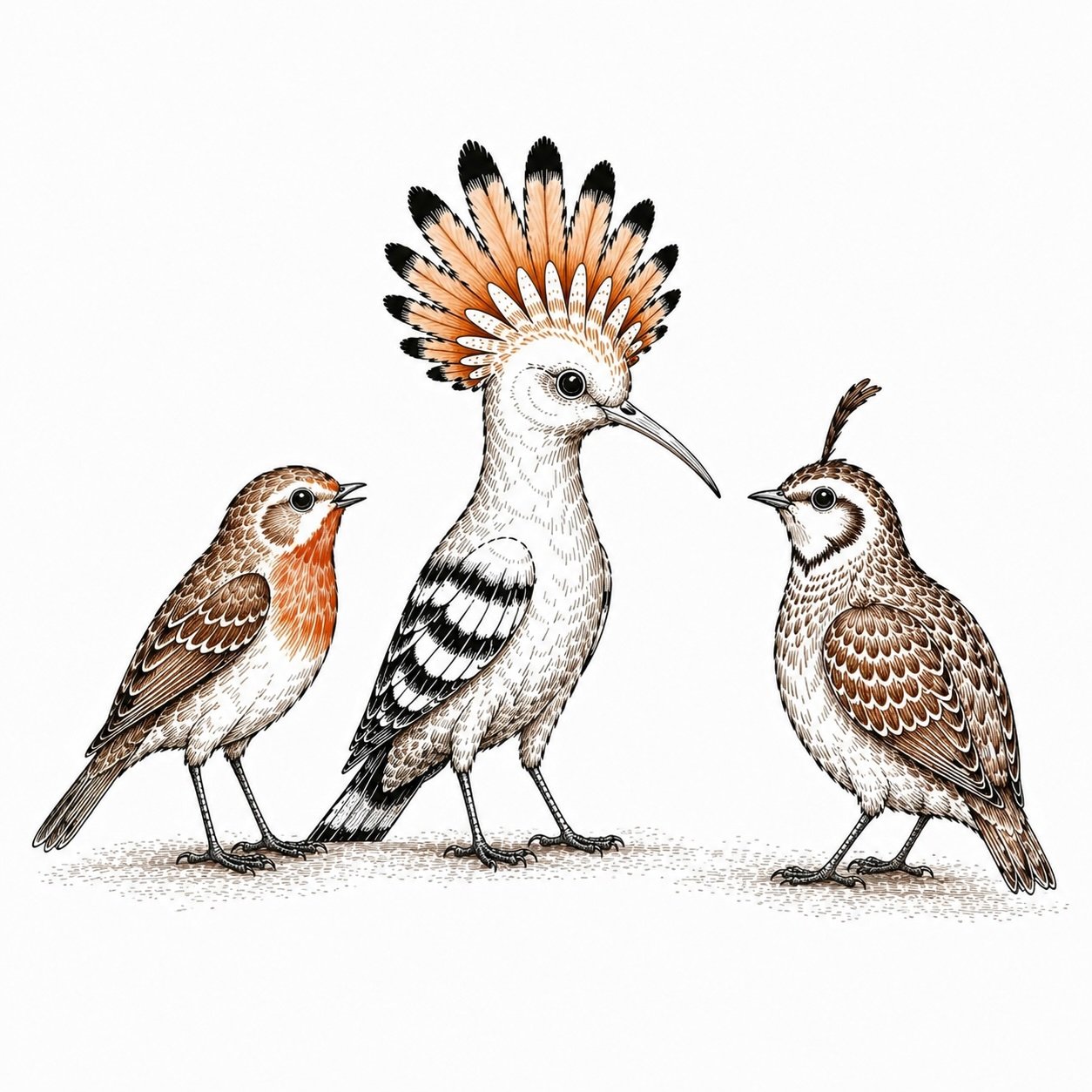 Hoopoe in consultation