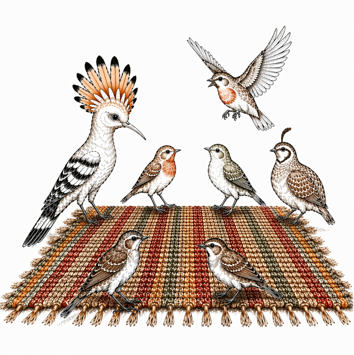 Hoopoe makes everyone happy